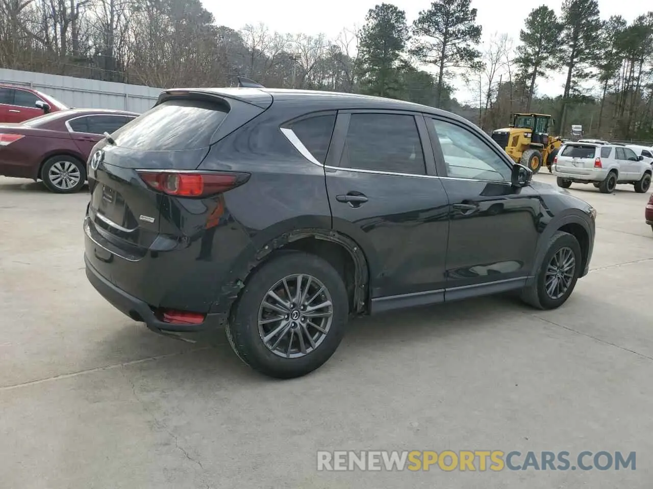 3 fotografías del automóvil dañado JM3KFACM2K0545851 MAZDA CX-5 2019