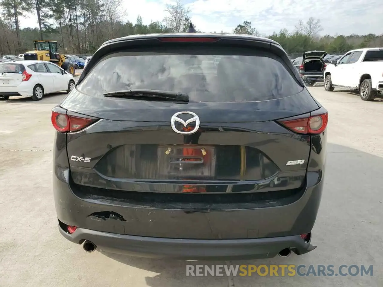 6 fotografías del automóvil dañado JM3KFACM2K0545851 MAZDA CX-5 2019