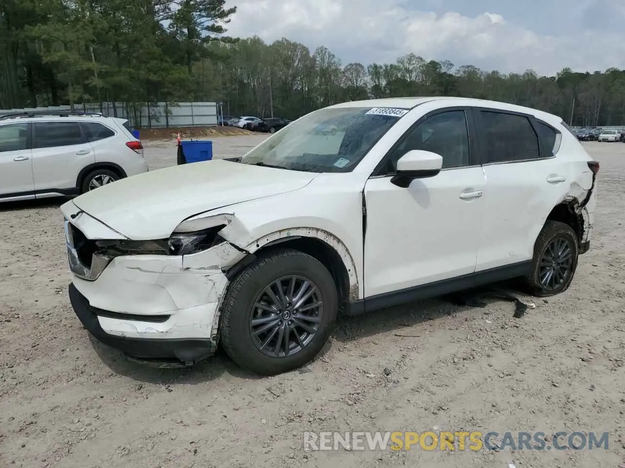 1 fotografías del automóvil dañado JM3KFACM2K0575822 MAZDA CX-5 2019