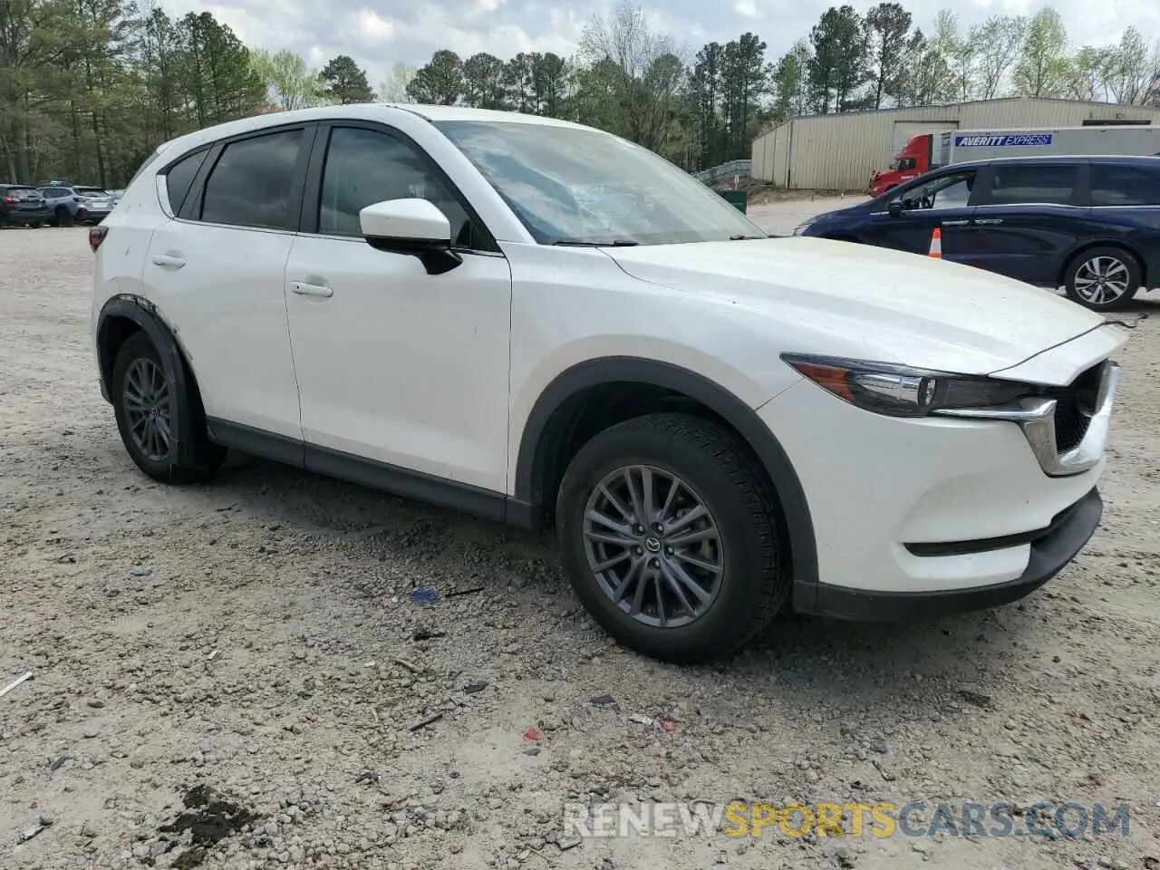 4 fotografías del automóvil dañado JM3KFACM2K0575822 MAZDA CX-5 2019