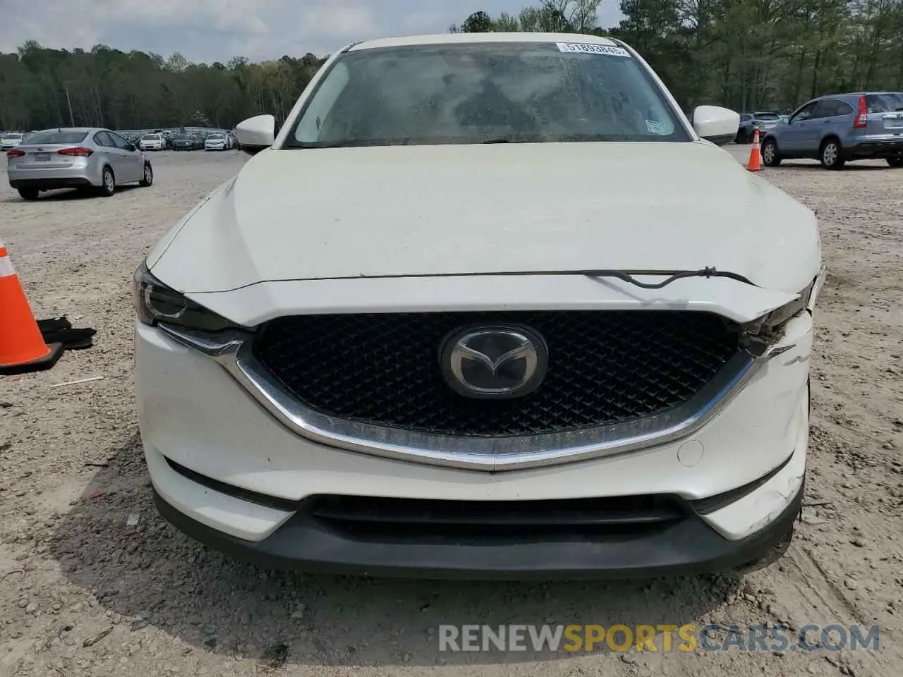 5 fotografías del automóvil dañado JM3KFACM2K0575822 MAZDA CX-5 2019