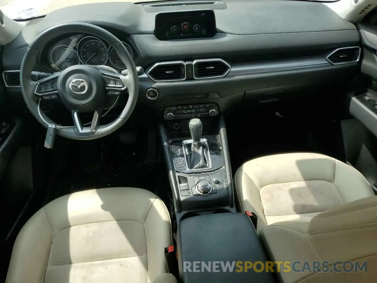 8 fotografías del automóvil dañado JM3KFACM2K0575822 MAZDA CX-5 2019