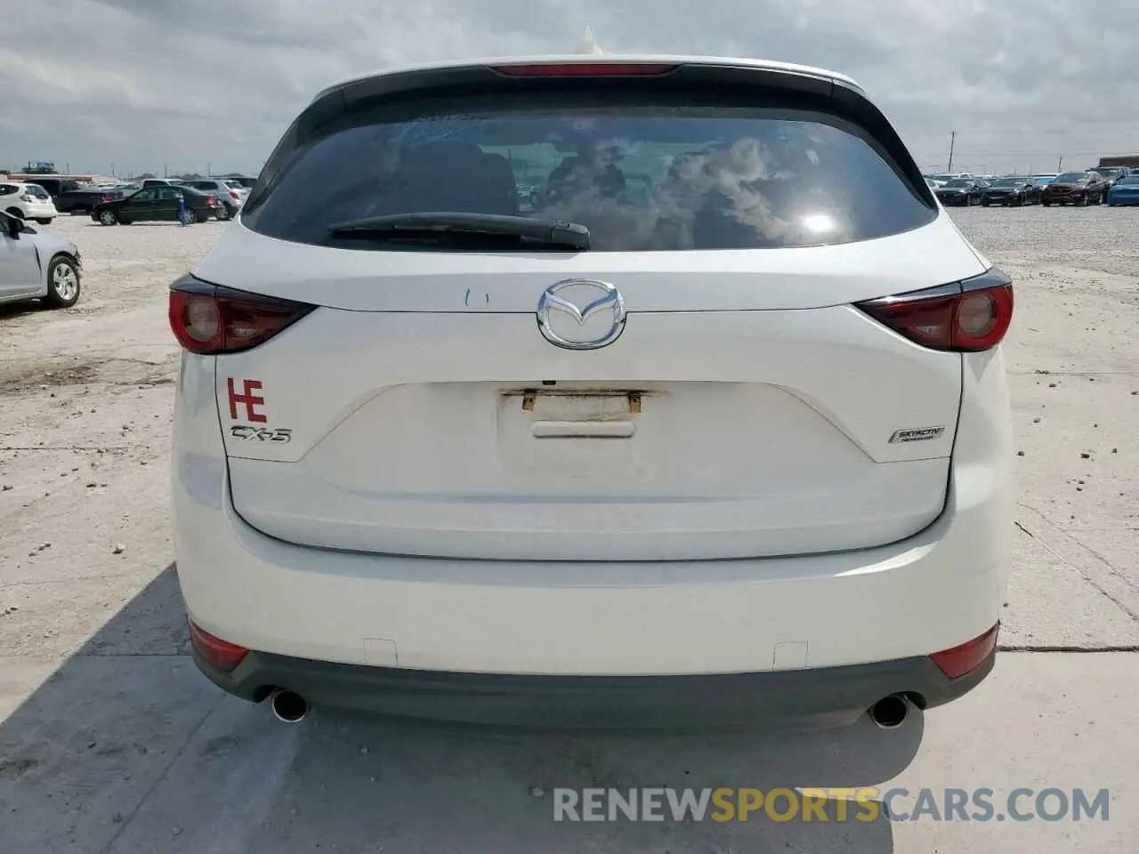 6 fotografías del automóvil dañado JM3KFACM2K0665813 MAZDA CX-5 2019