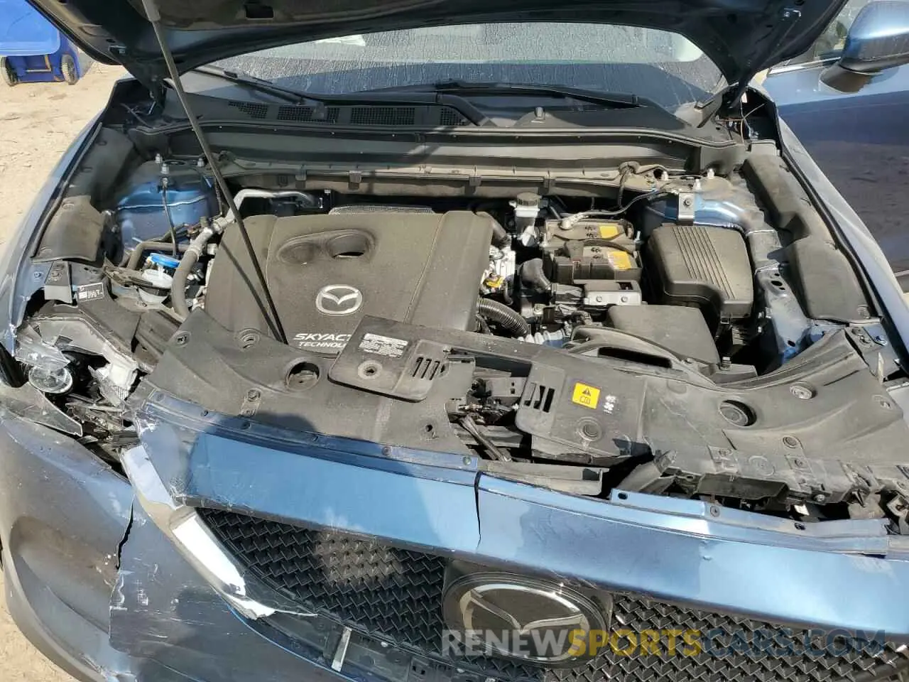12 fotografías del automóvil dañado JM3KFACM2K1658029 MAZDA CX-5 2019