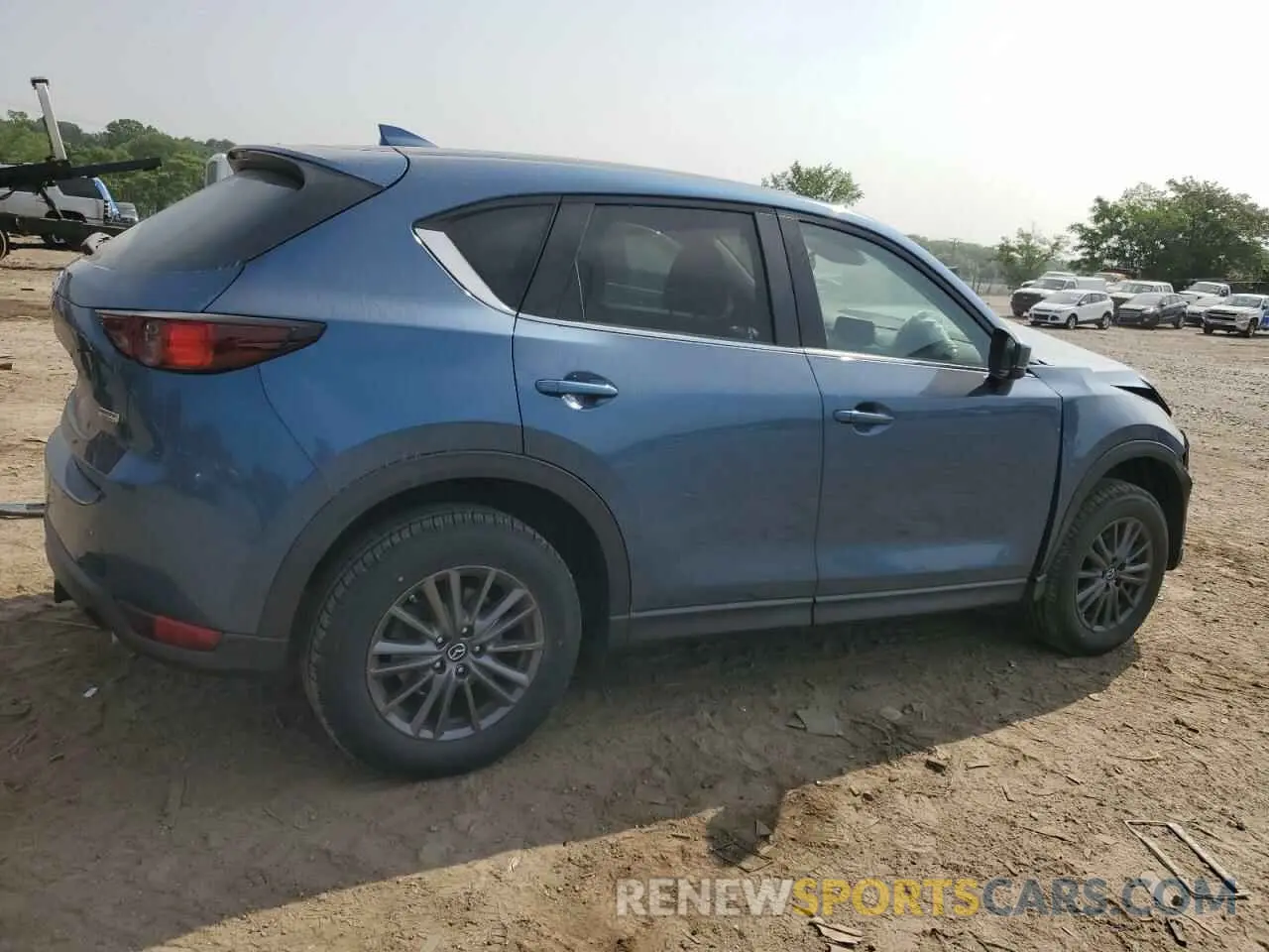 3 fotografías del automóvil dañado JM3KFACM2K1658029 MAZDA CX-5 2019