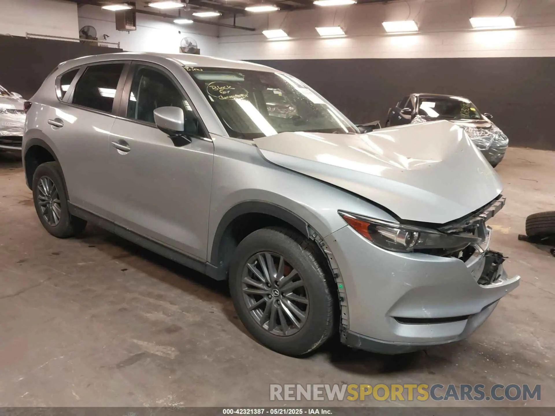 1 fotografías del automóvil dañado JM3KFACM3K1558196 MAZDA CX-5 2019