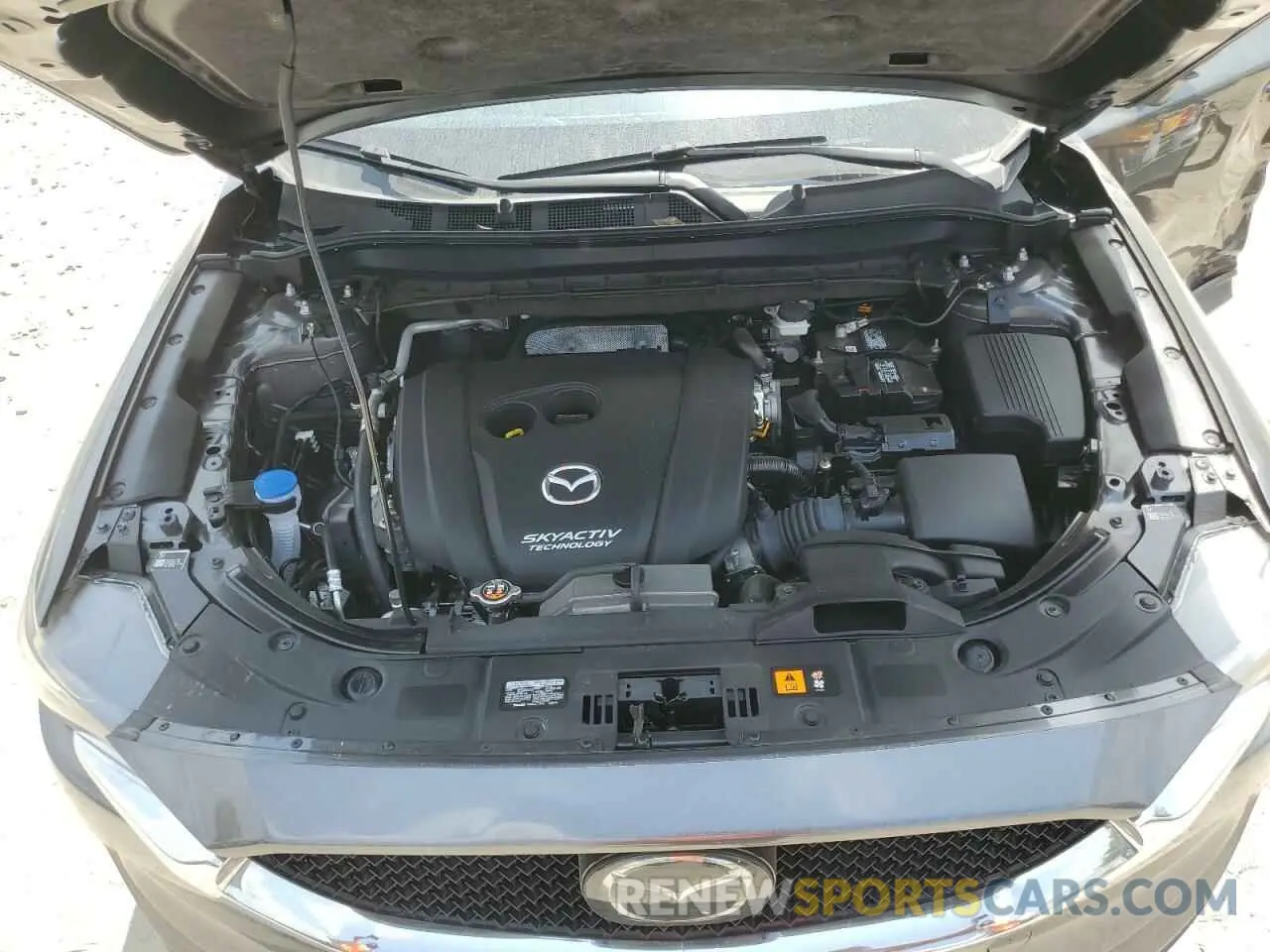11 fotografías del automóvil dañado JM3KFACM3K1698345 MAZDA CX-5 2019