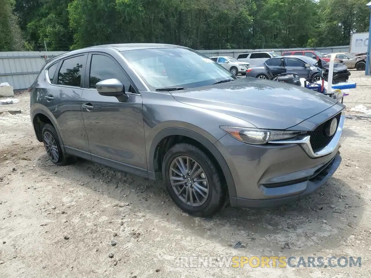 4 fotografías del automóvil dañado JM3KFACM3K1698345 MAZDA CX-5 2019