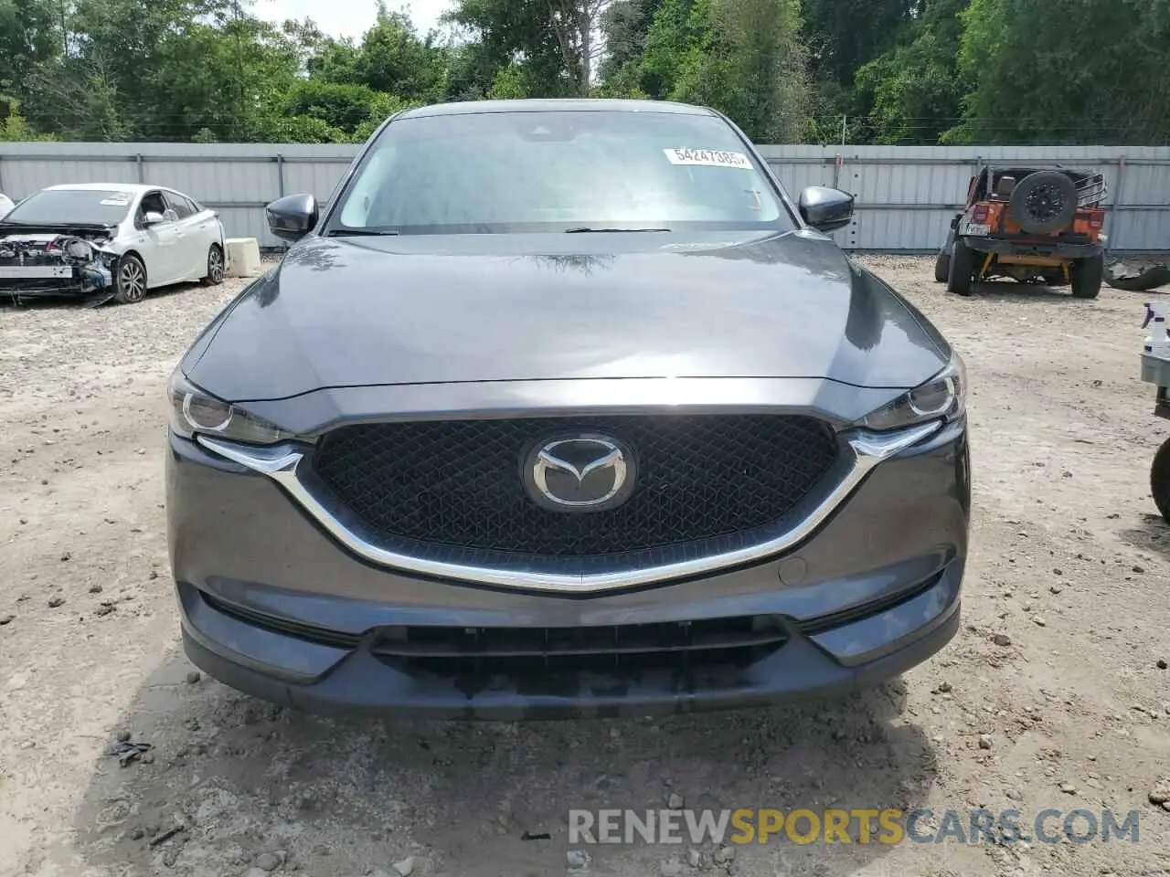5 fotografías del automóvil dañado JM3KFACM3K1698345 MAZDA CX-5 2019