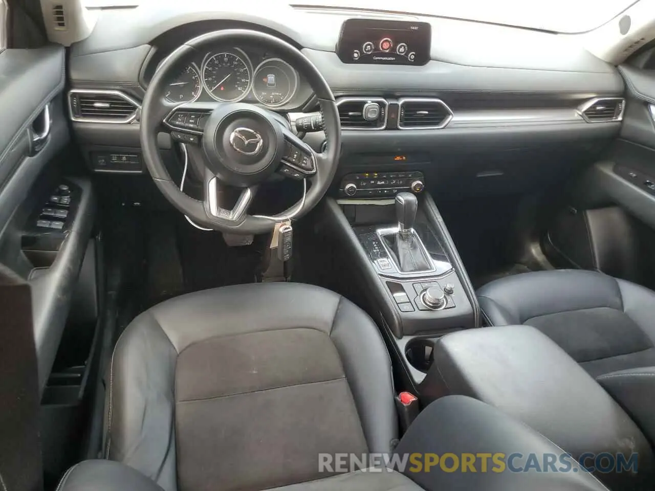 8 fotografías del automóvil dañado JM3KFACM3K1698345 MAZDA CX-5 2019