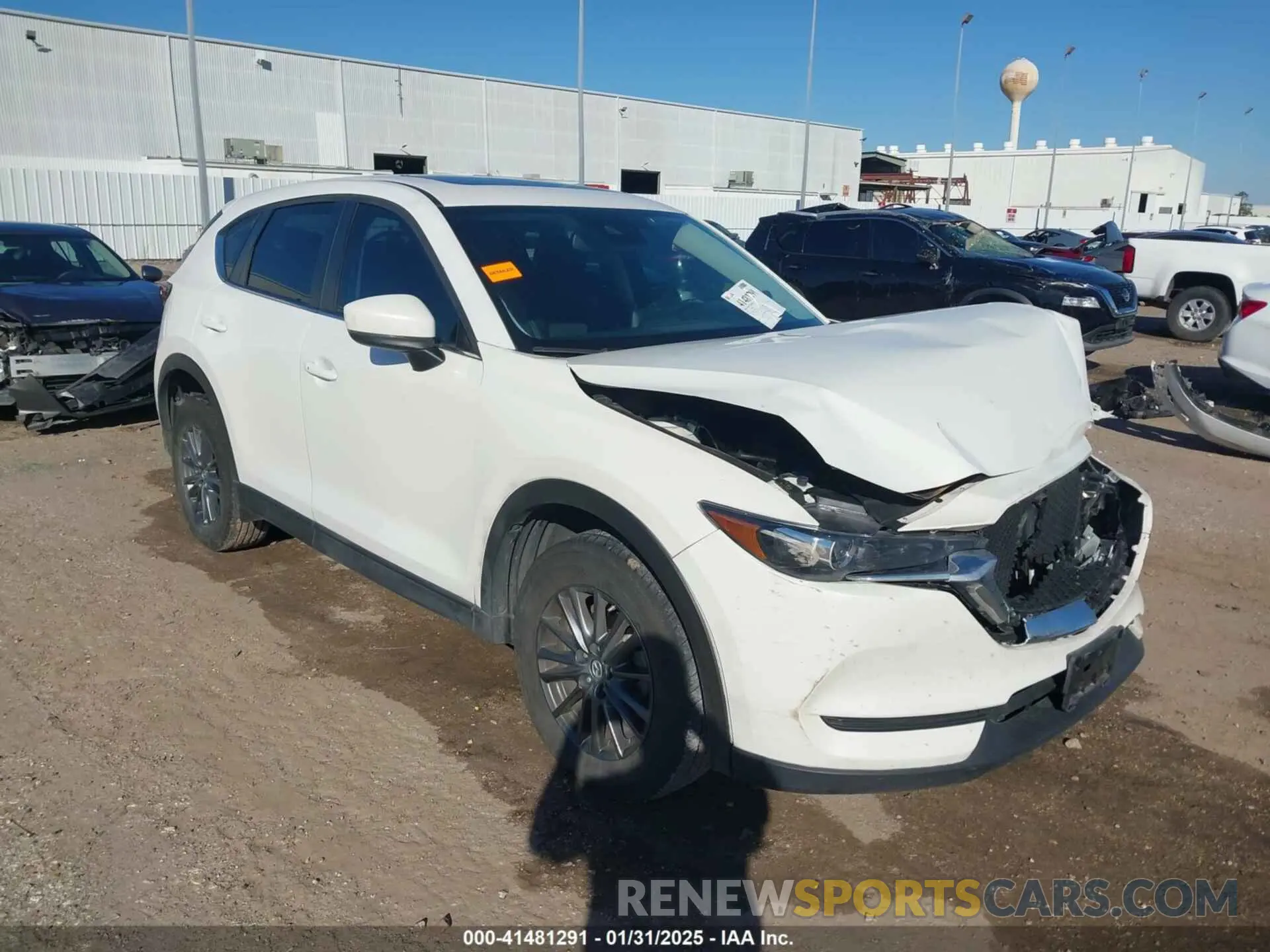 1 fotografías del automóvil dañado JM3KFACM4K1668352 MAZDA CX-5 2019