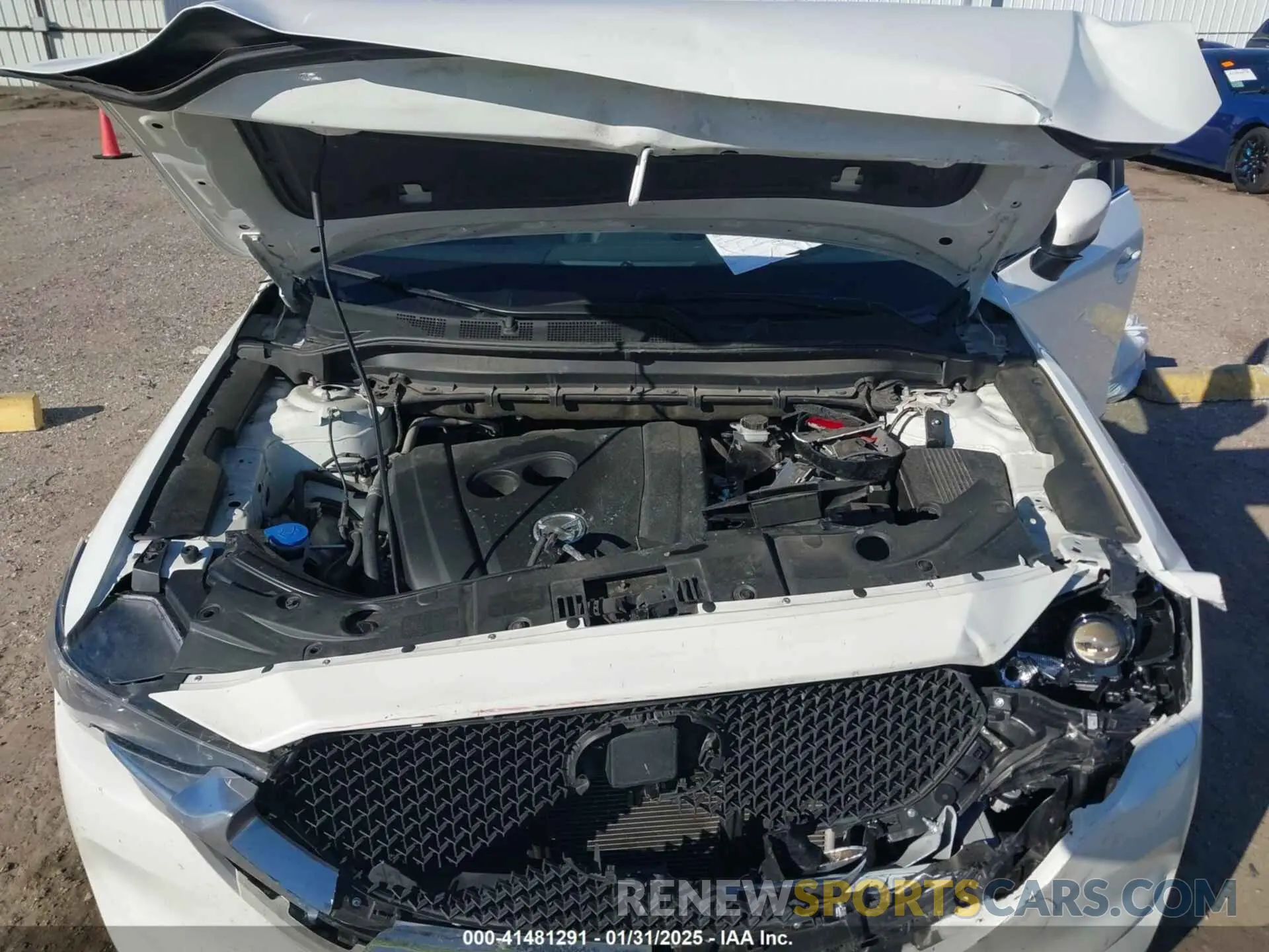 10 fotografías del automóvil dañado JM3KFACM4K1668352 MAZDA CX-5 2019