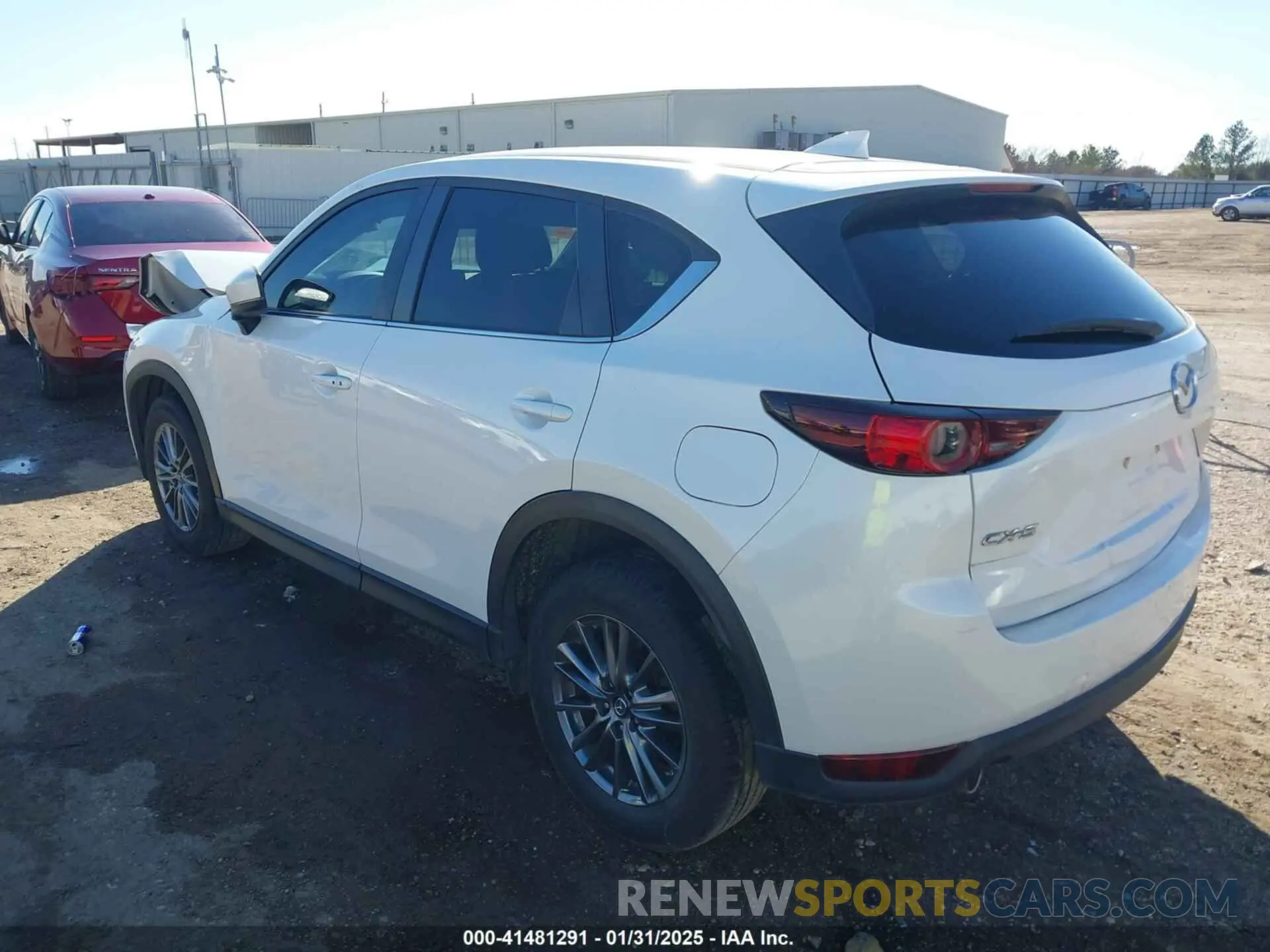 3 fotografías del automóvil dañado JM3KFACM4K1668352 MAZDA CX-5 2019