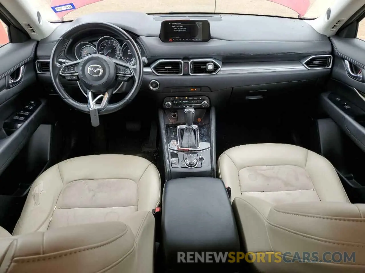 8 fotografías del automóvil dañado JM3KFACM5K1557521 MAZDA CX-5 2019