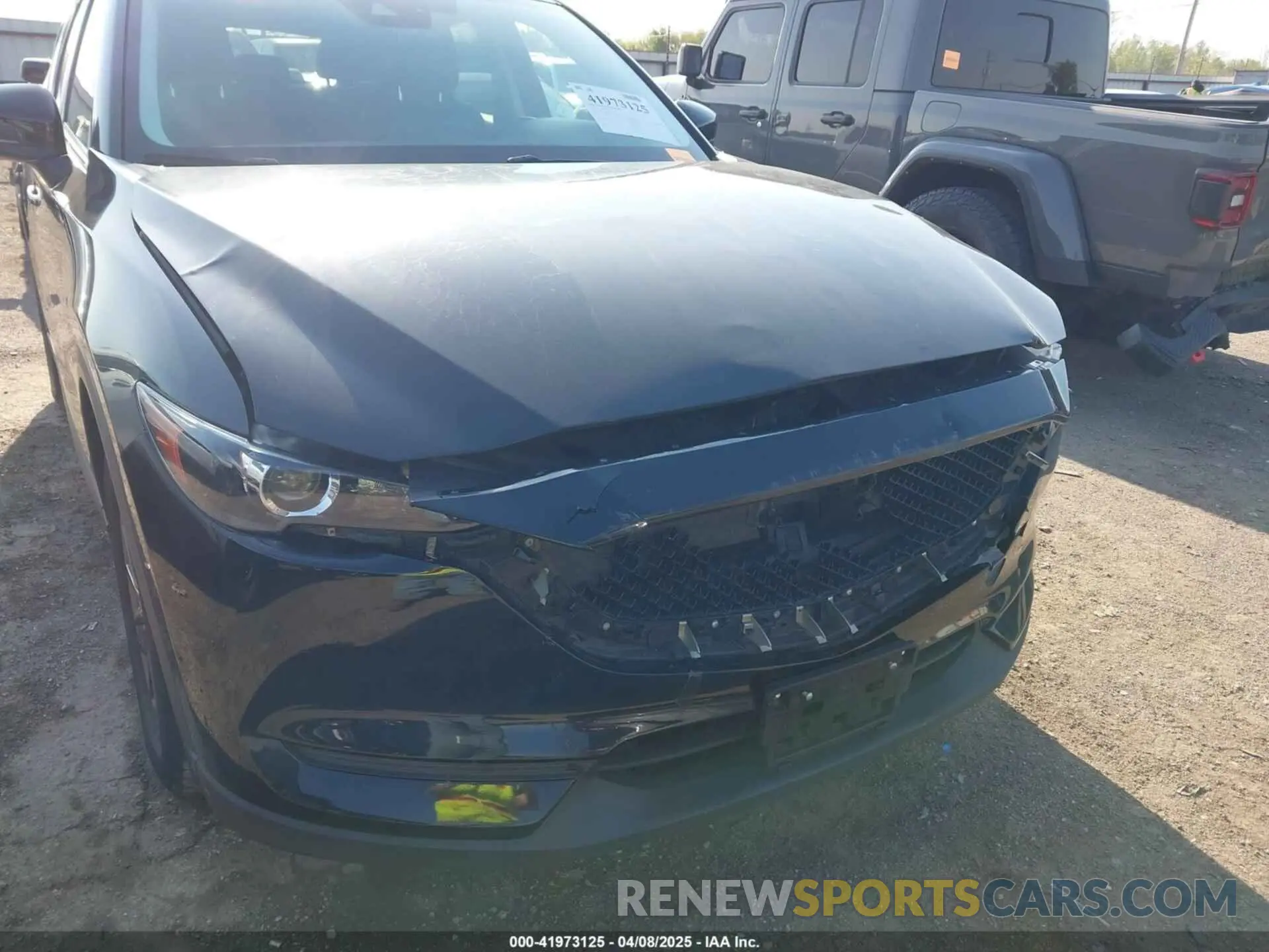 6 fotografías del automóvil dañado JM3KFACM6K0533203 MAZDA CX-5 2019