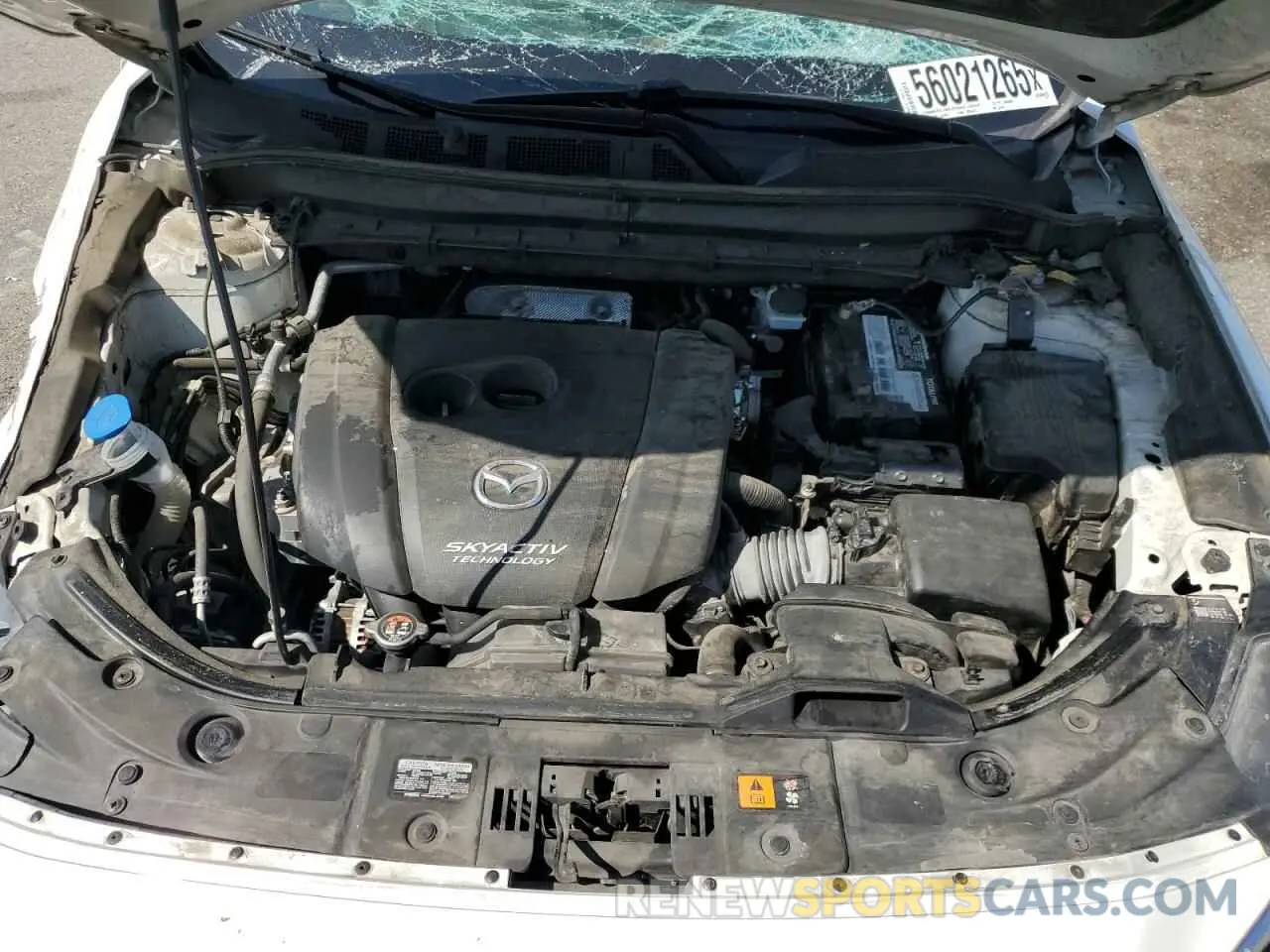 12 fotografías del automóvil dañado JM3KFACM7K0664768 MAZDA CX-5 2019