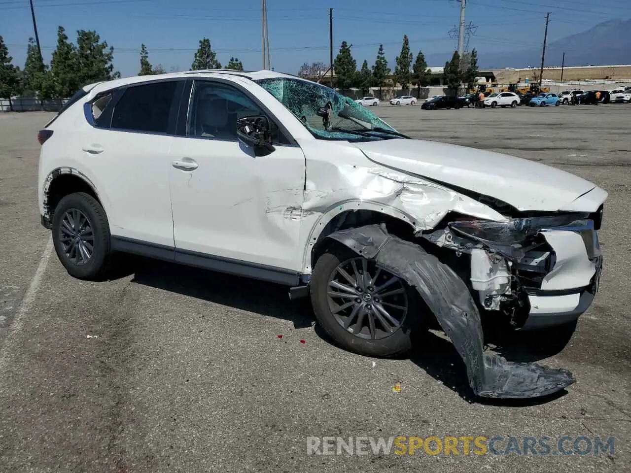 4 fotografías del automóvil dañado JM3KFACM7K0664768 MAZDA CX-5 2019