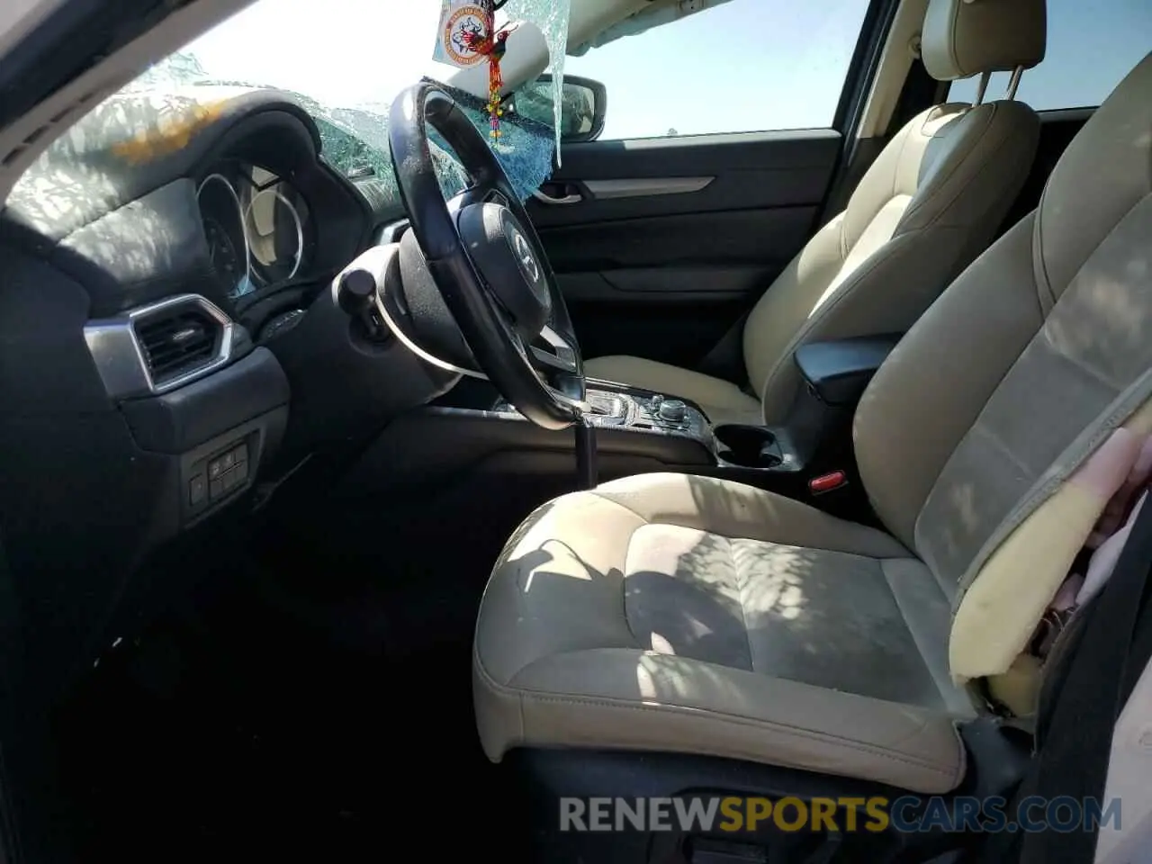 7 fotografías del automóvil dañado JM3KFACM7K0664768 MAZDA CX-5 2019