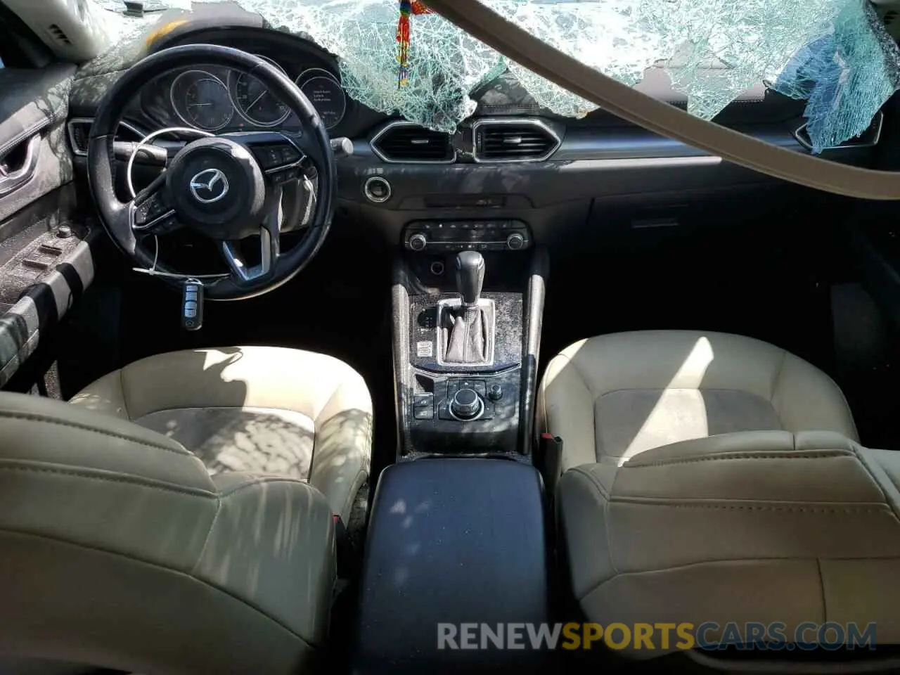 8 fotografías del automóvil dañado JM3KFACM7K0664768 MAZDA CX-5 2019