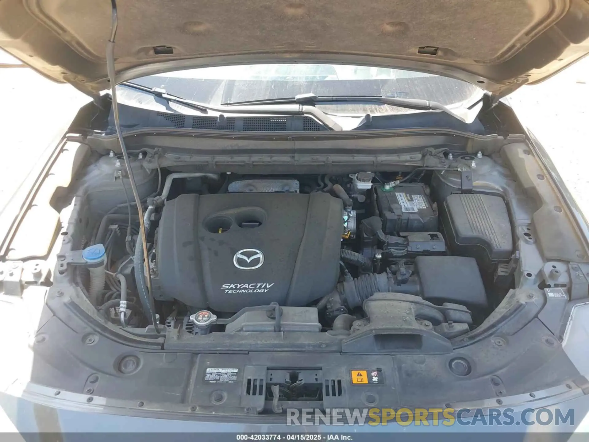 10 fotografías del automóvil dañado JM3KFACM7K0673888 MAZDA CX-5 2019