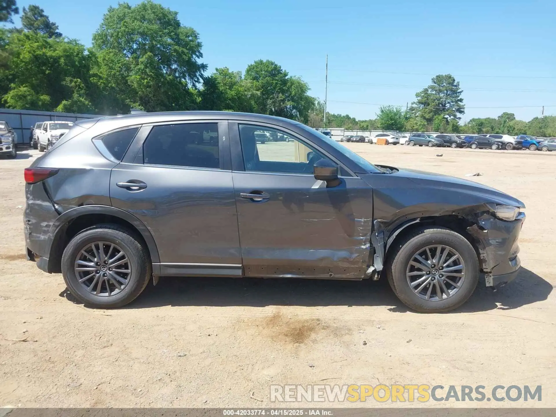 6 fotografías del automóvil dañado JM3KFACM7K0673888 MAZDA CX-5 2019