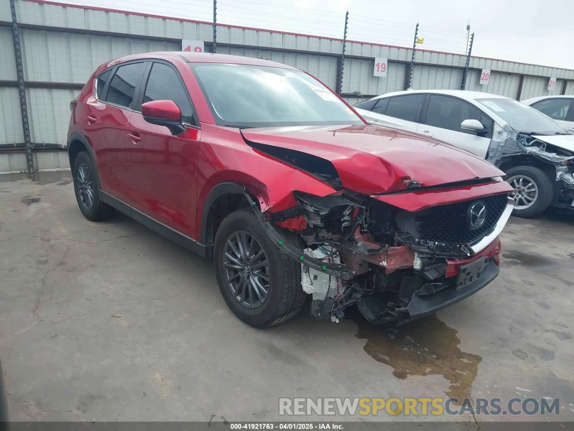 1 fotografías del automóvil dañado JM3KFACM7K0696815 MAZDA CX-5 2019