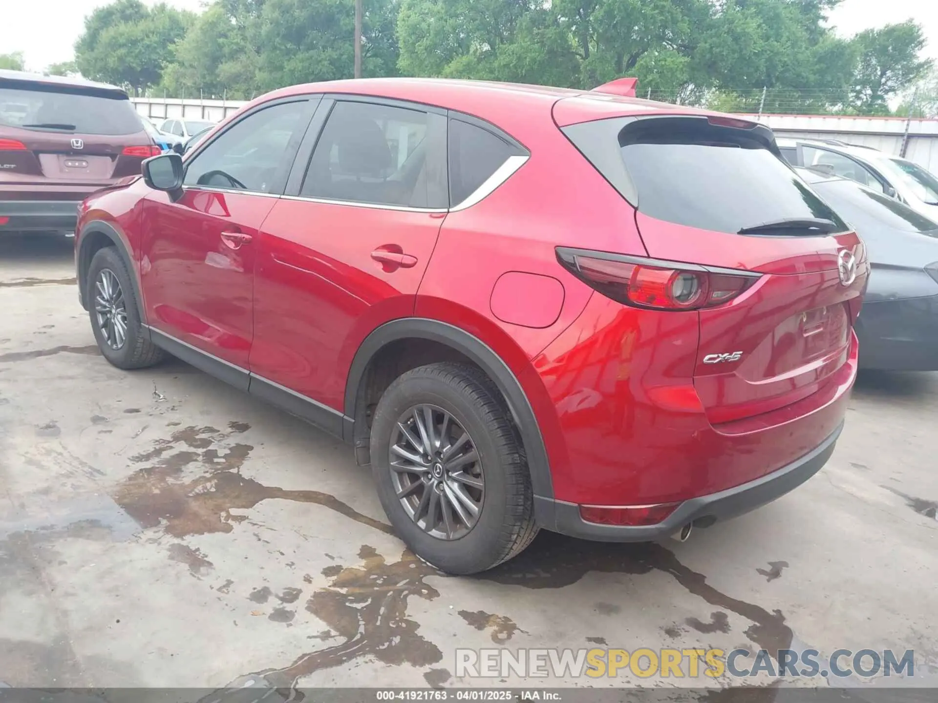 3 fotografías del automóvil dañado JM3KFACM7K0696815 MAZDA CX-5 2019