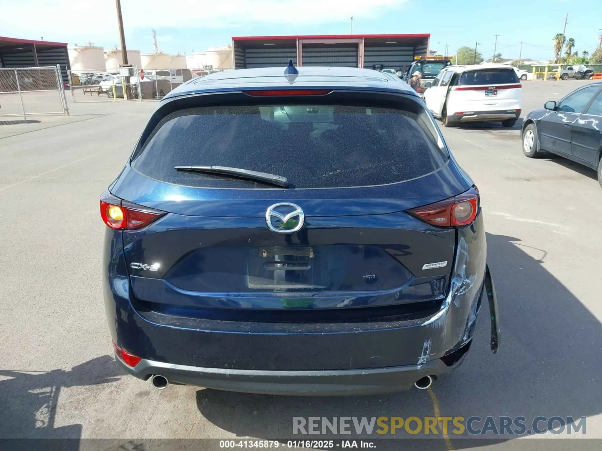 16 fotografías del automóvil dañado JM3KFACM7K0699231 MAZDA CX-5 2019