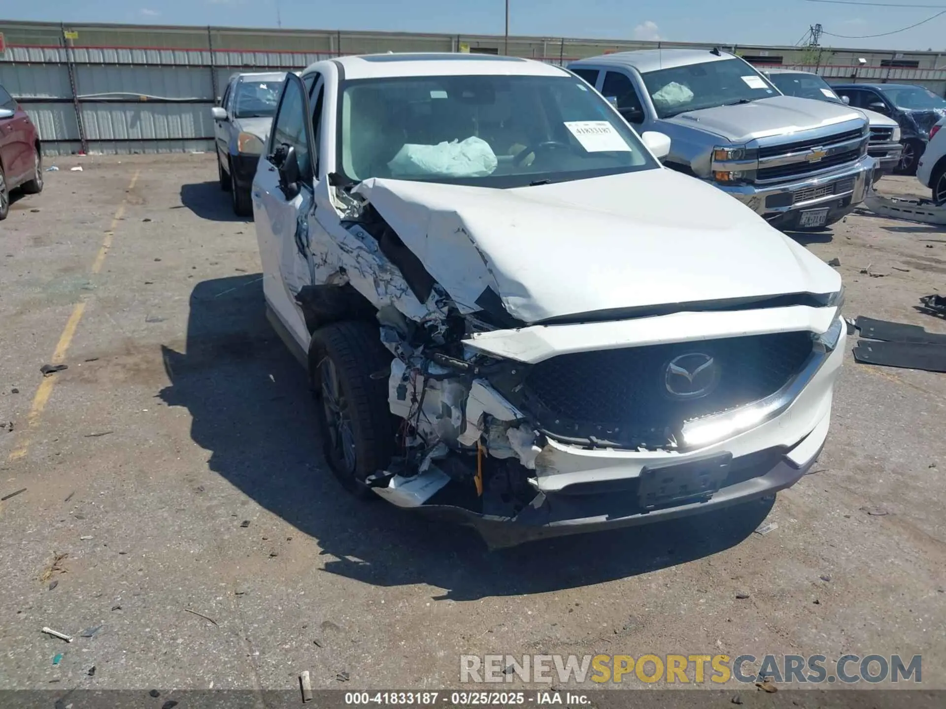 1 fotografías del automóvil dañado JM3KFACM7K1656311 MAZDA CX-5 2019