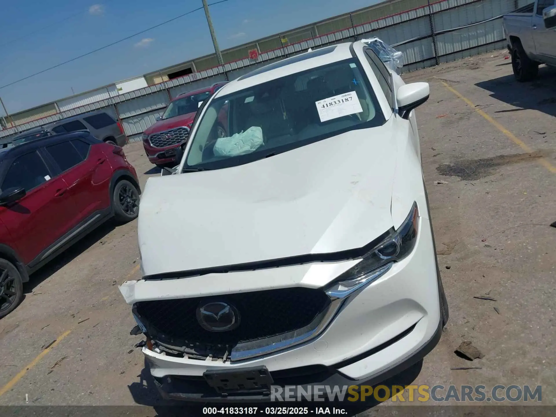 12 fotografías del automóvil dañado JM3KFACM7K1656311 MAZDA CX-5 2019