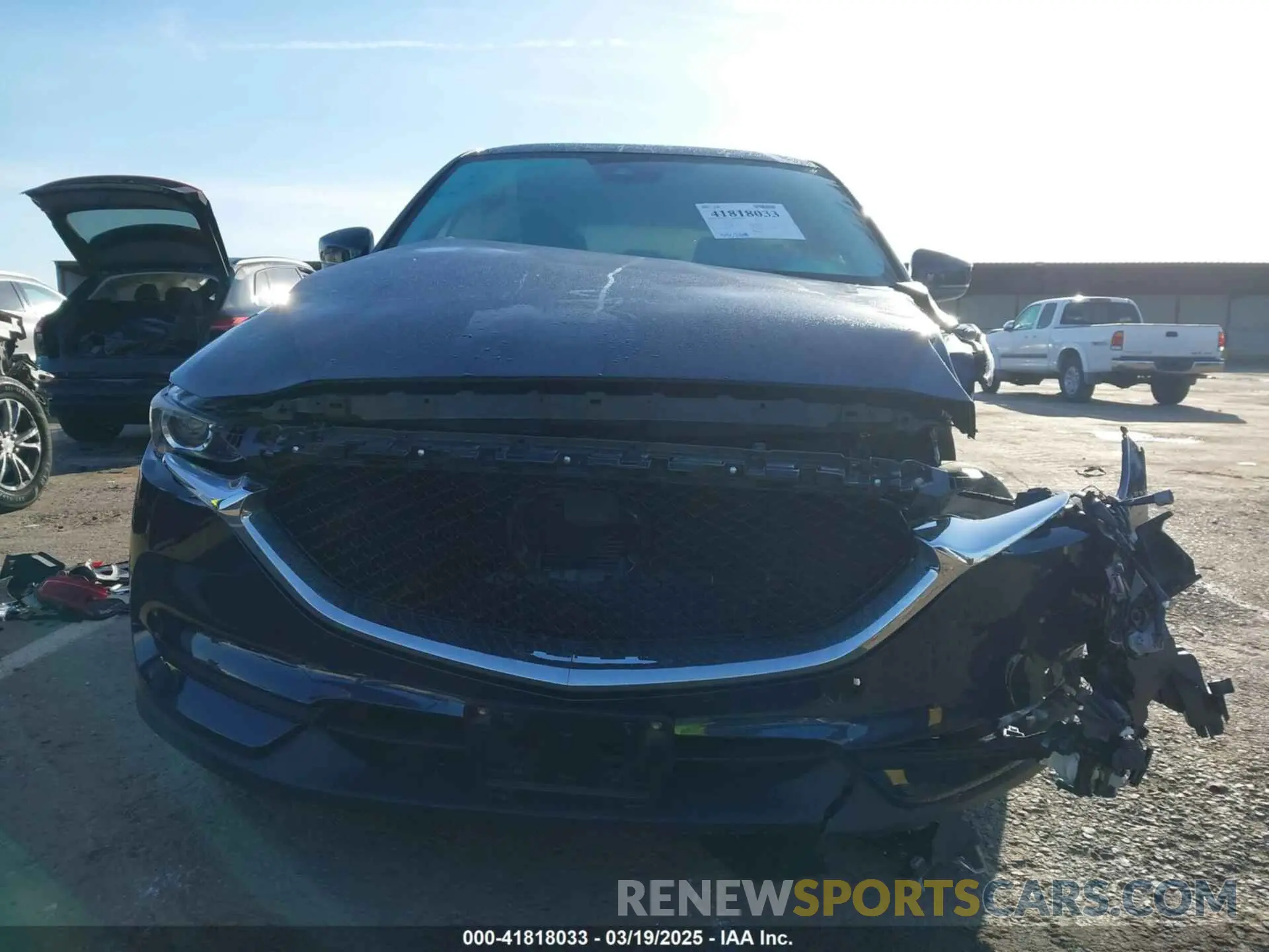 13 fotografías del automóvil dañado JM3KFACM7K1671679 MAZDA CX-5 2019