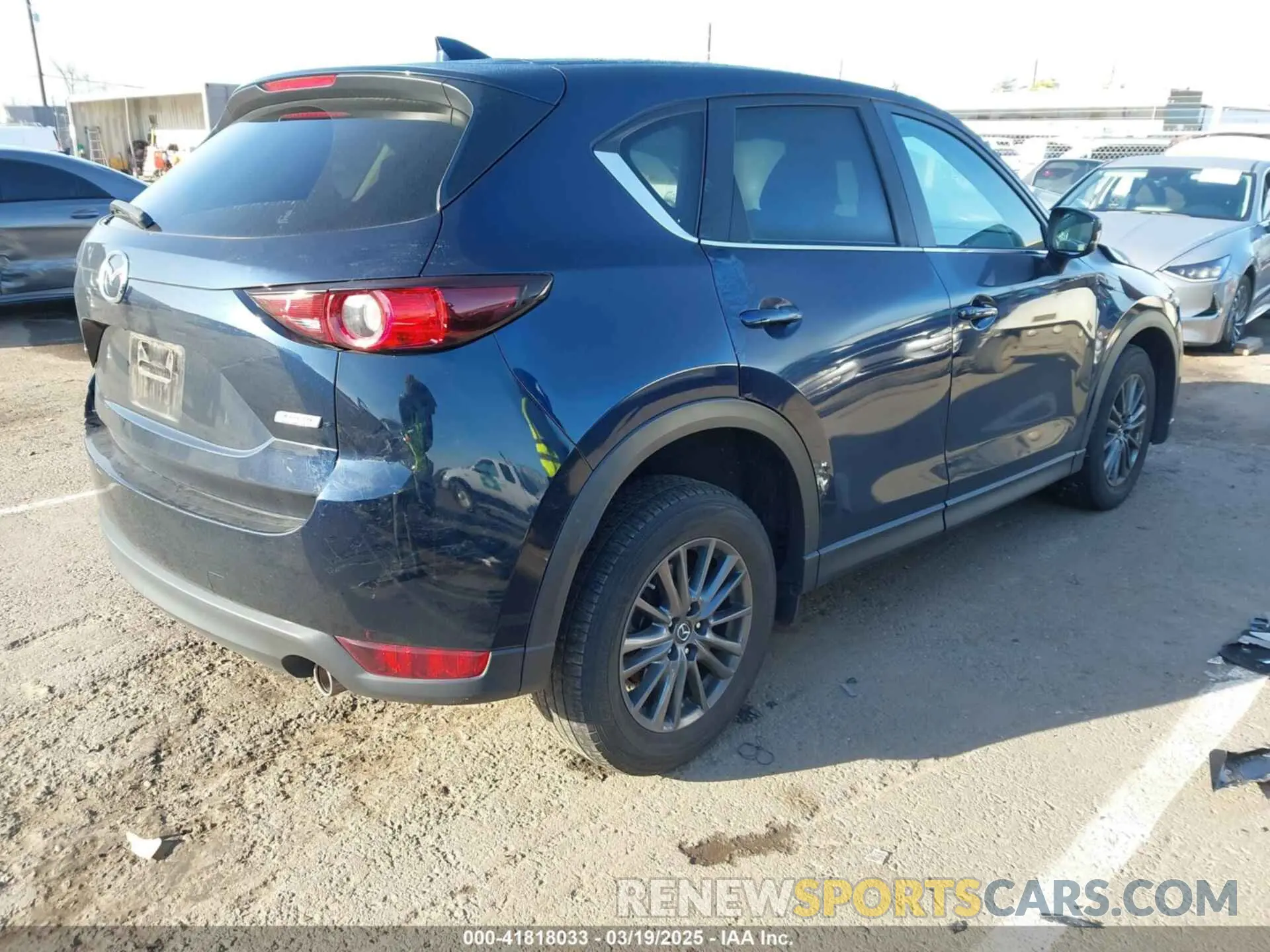 4 fotografías del automóvil dañado JM3KFACM7K1671679 MAZDA CX-5 2019