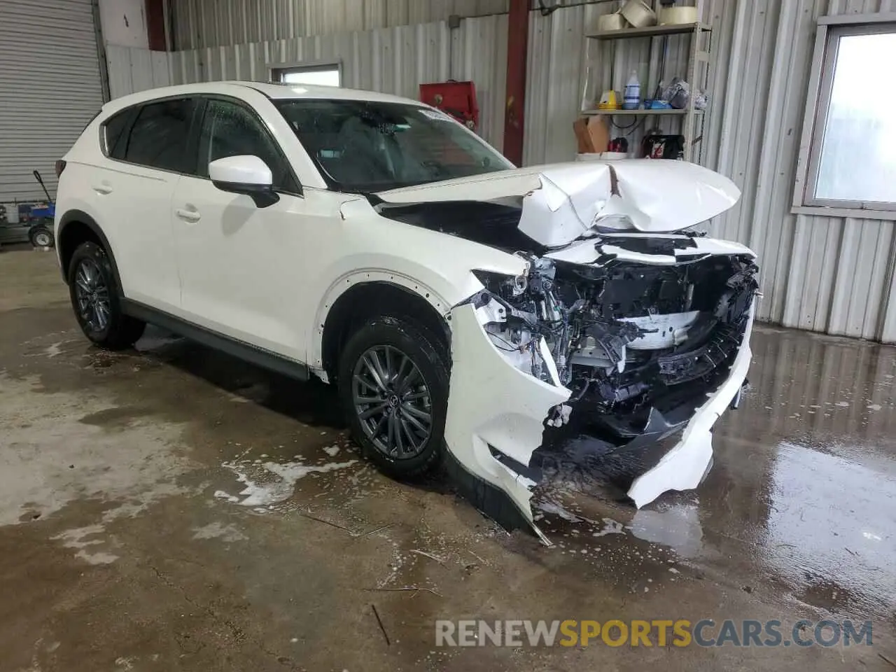 4 fotografías del automóvil dañado JM3KFACM8K0680168 MAZDA CX-5 2019