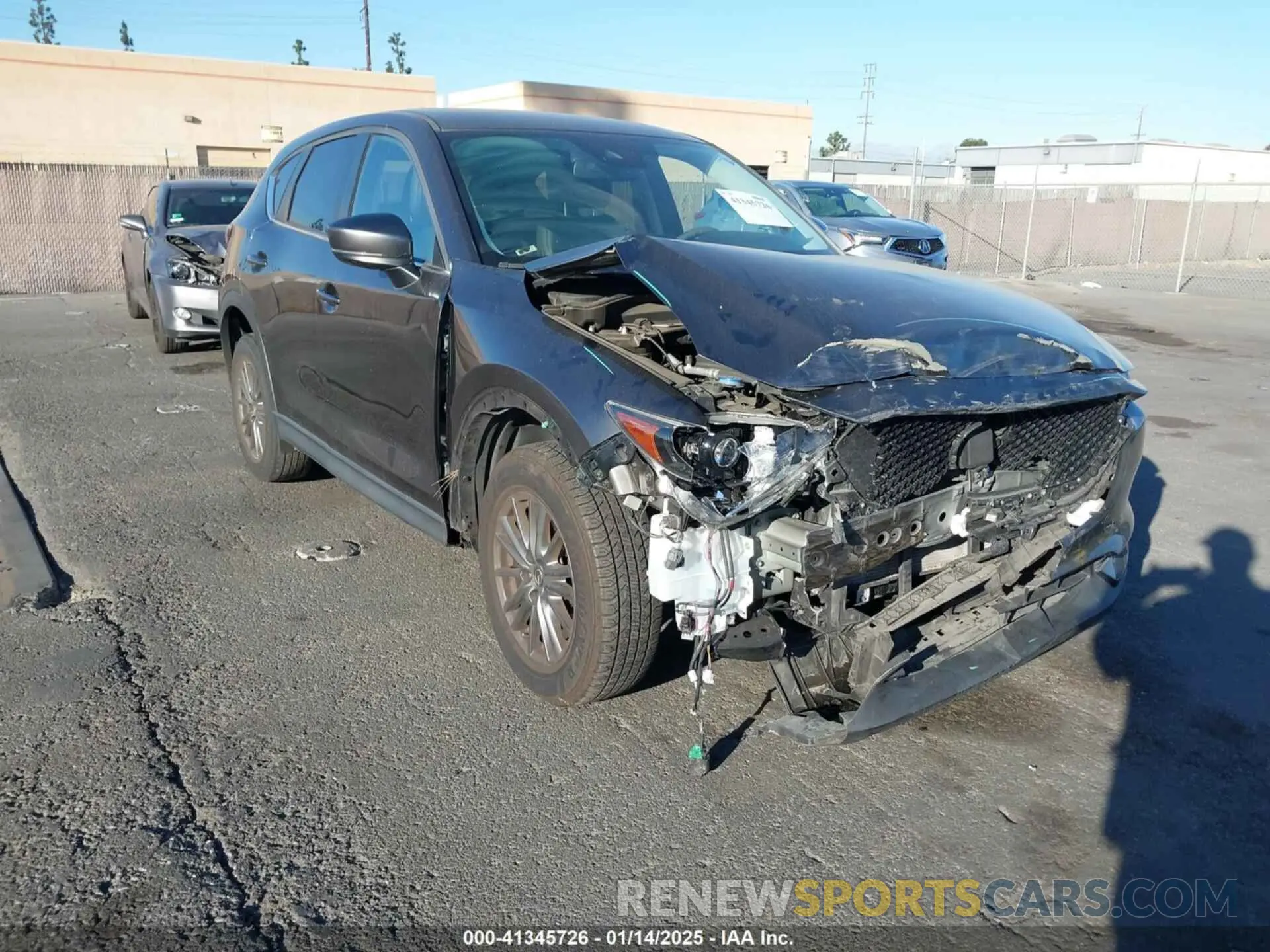 1 fotografías del automóvil dañado JM3KFACM8K1581909 MAZDA CX-5 2019