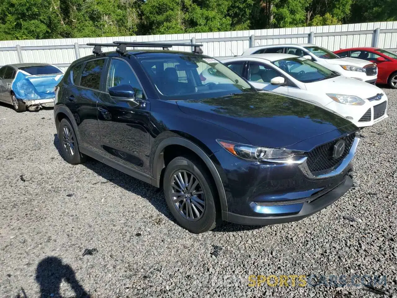 4 fotografías del automóvil dañado JM3KFACM8K1582820 MAZDA CX-5 2019