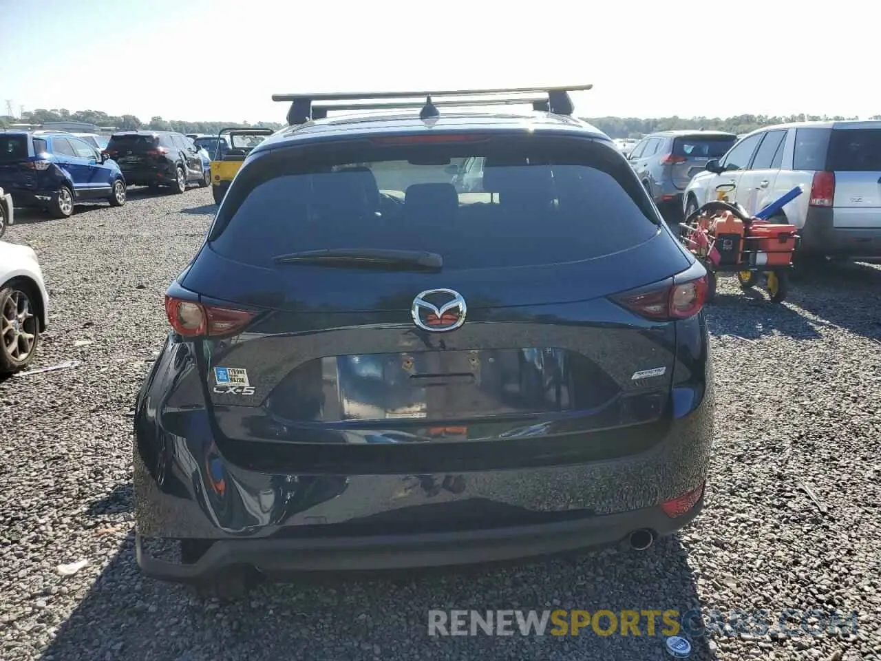 6 fotografías del automóvil dañado JM3KFACM8K1582820 MAZDA CX-5 2019
