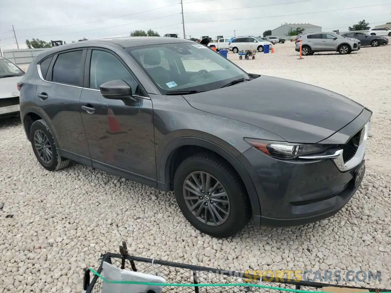 4 fotografías del automóvil dañado JM3KFACM9K0542557 MAZDA CX-5 2019