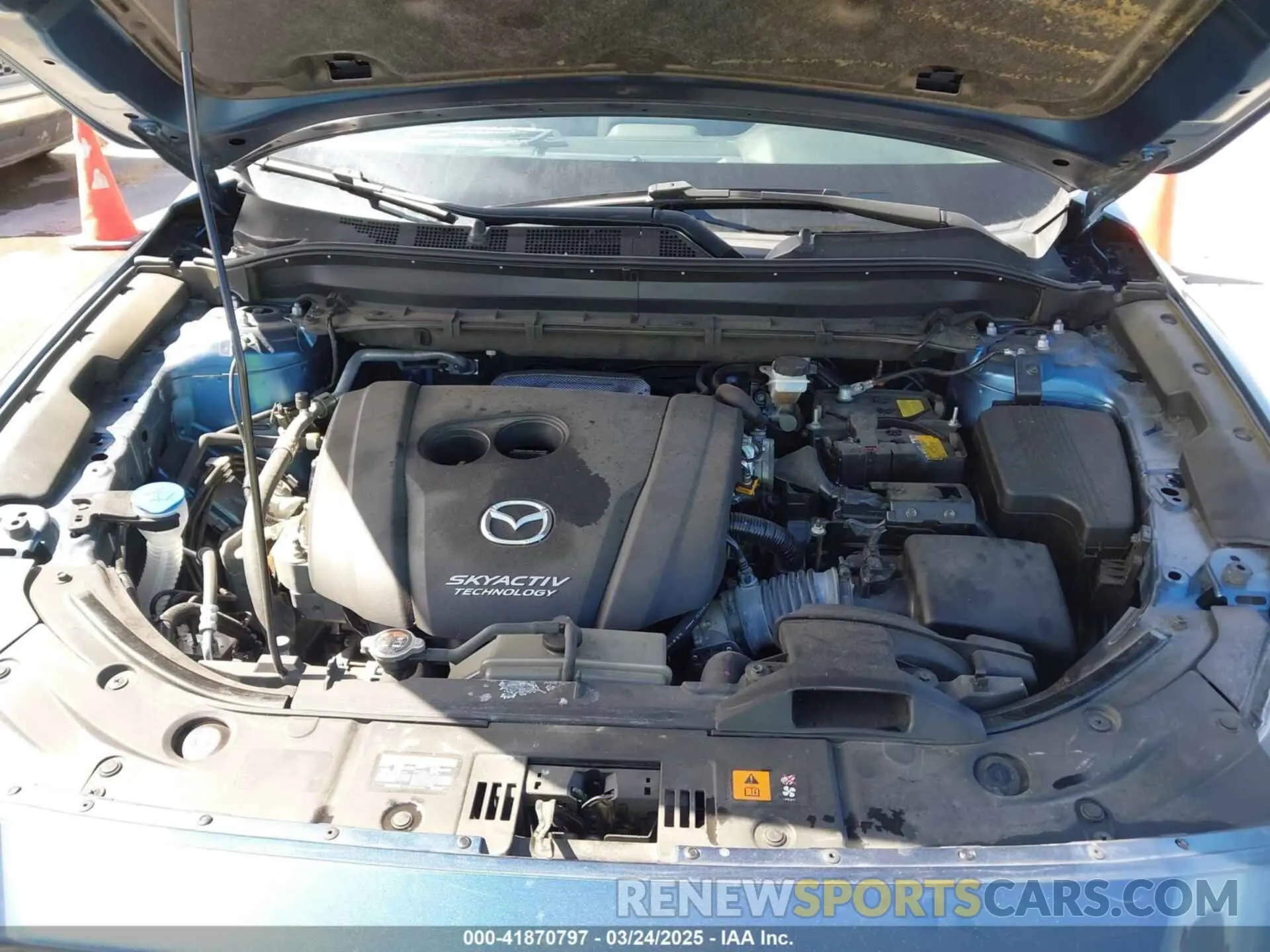 10 fotografías del automóvil dañado JM3KFACM9K0686951 MAZDA CX-5 2019