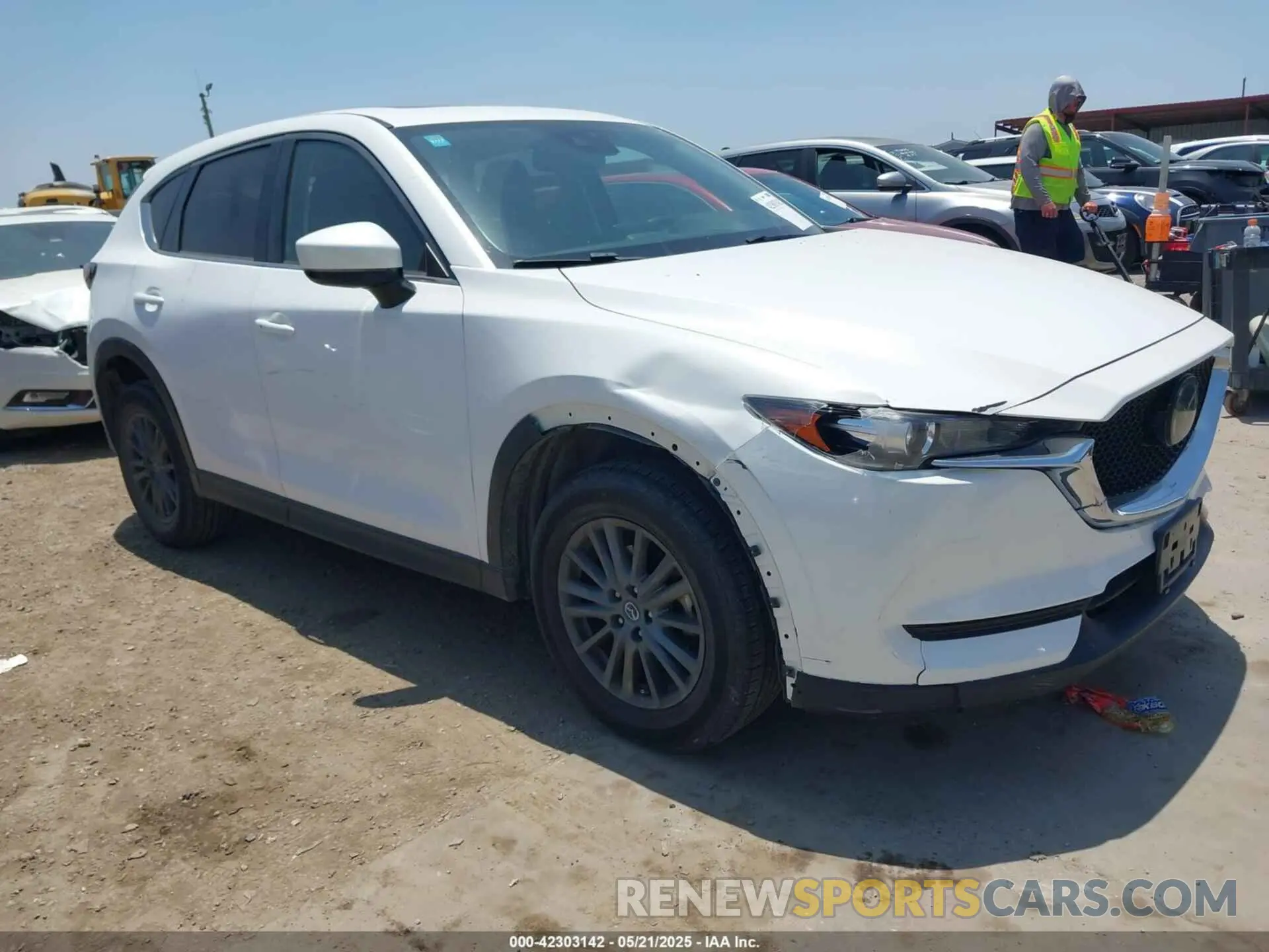 1 fotografías del automóvil dañado JM3KFACMXK0586695 MAZDA CX-5 2019