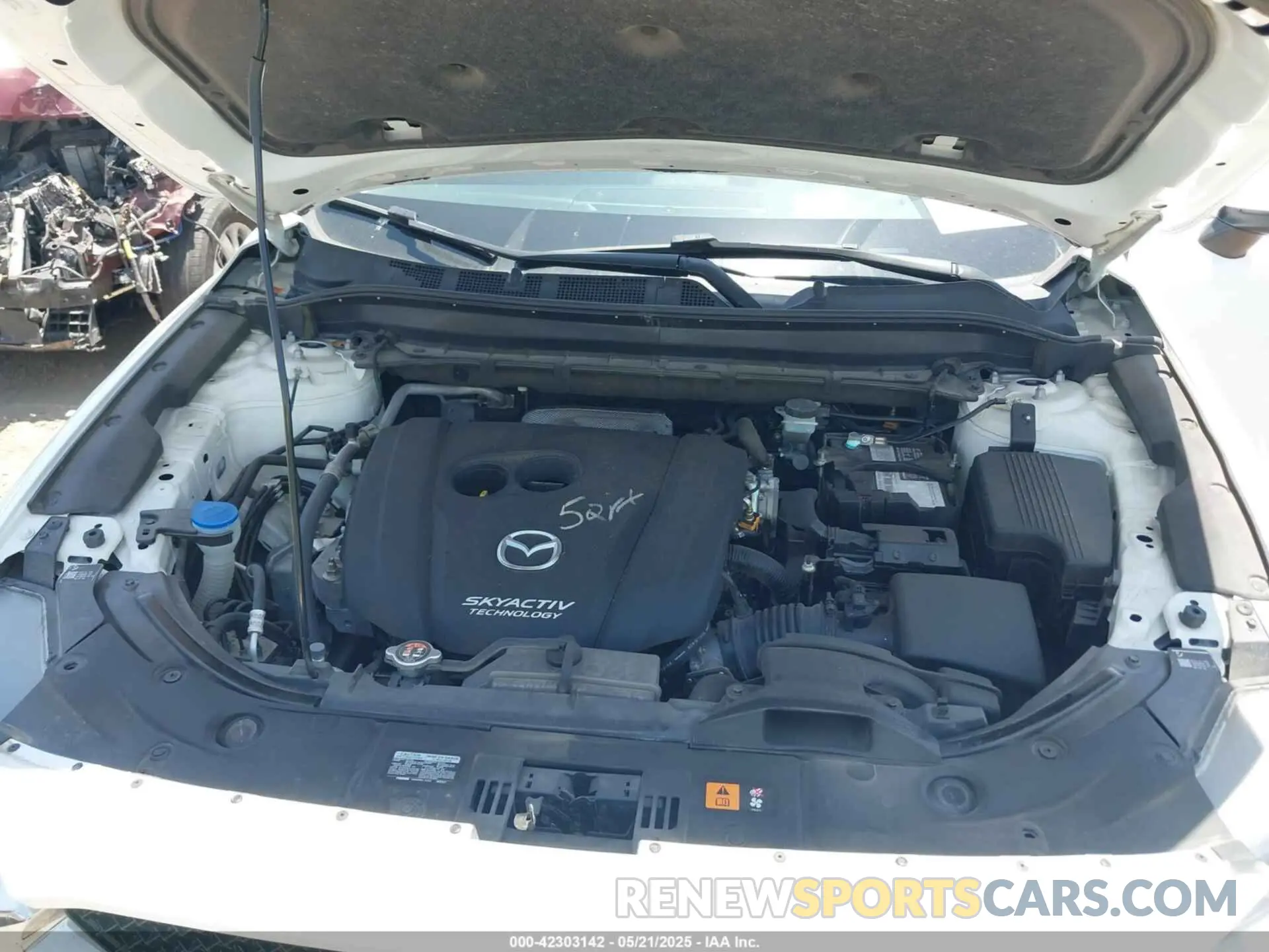 10 fotografías del automóvil dañado JM3KFACMXK0586695 MAZDA CX-5 2019