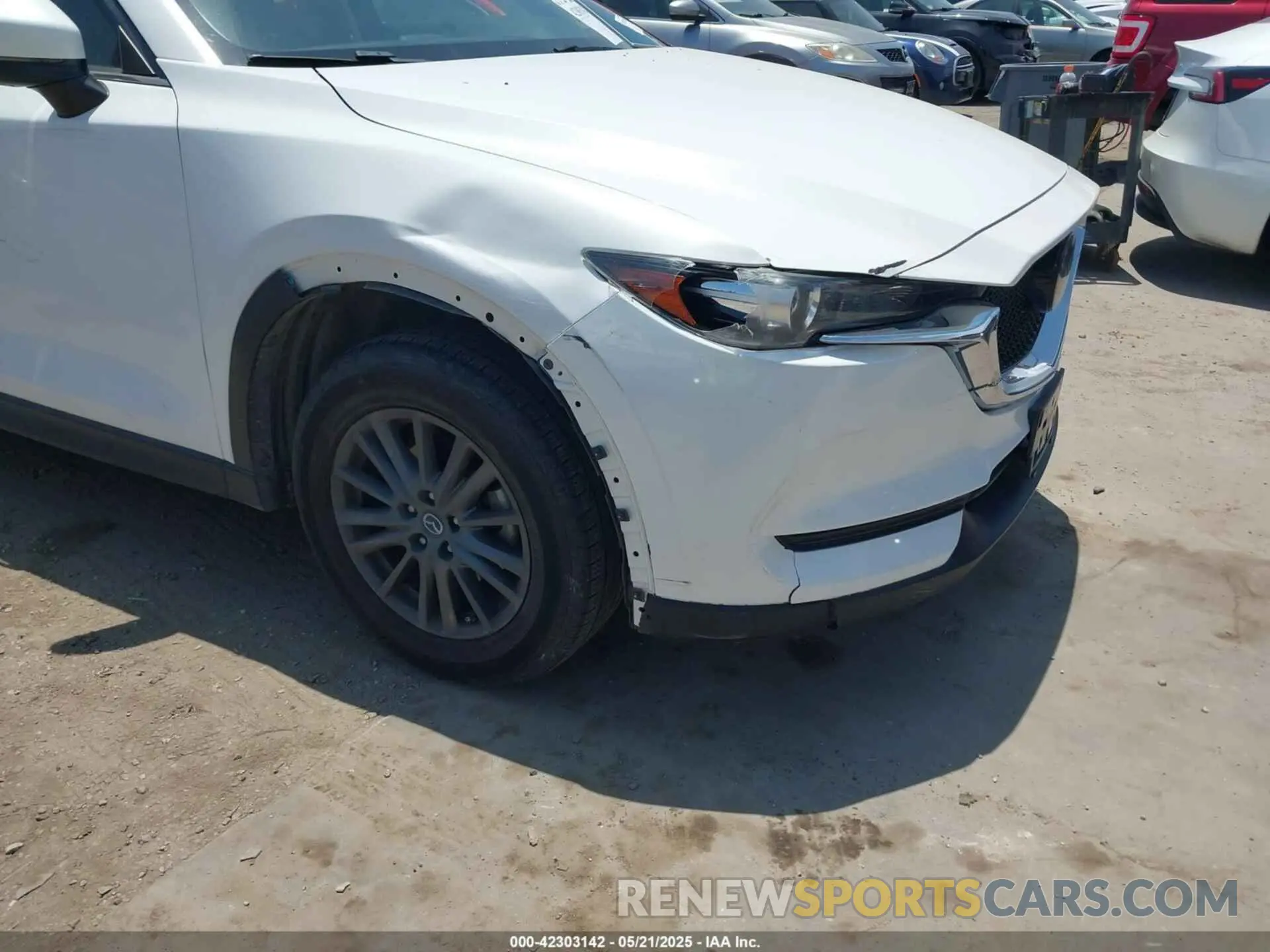 6 fotografías del automóvil dañado JM3KFACMXK0586695 MAZDA CX-5 2019