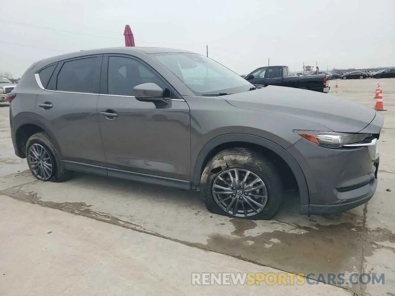 4 fotografías del automóvil dañado JM3KFACMXK1587002 MAZDA CX-5 2019