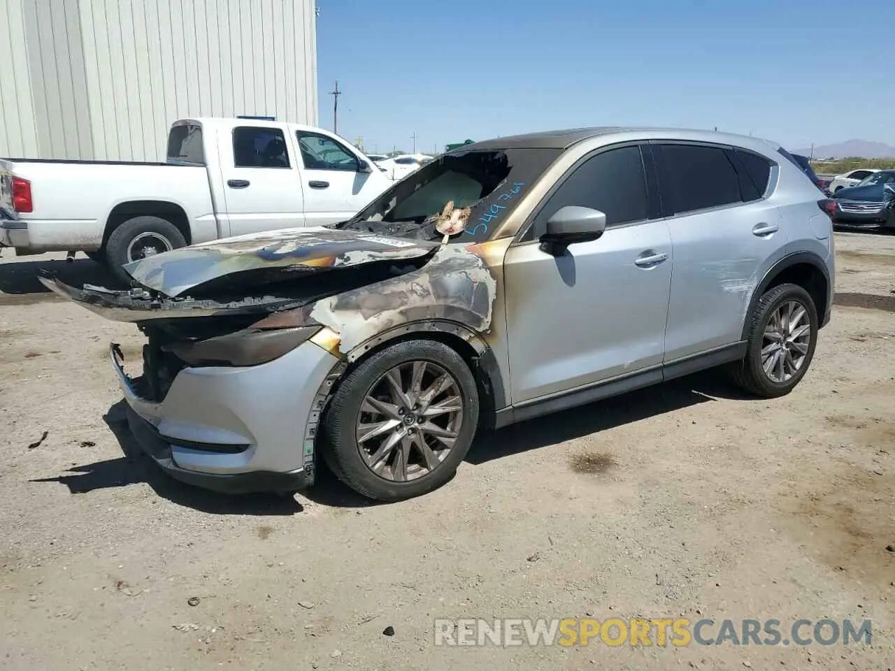 1 fotografías del automóvil dañado JM3KFADM1K0549761 MAZDA CX-5 2019