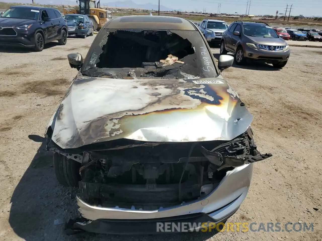 5 fotografías del automóvil dañado JM3KFADM1K0549761 MAZDA CX-5 2019