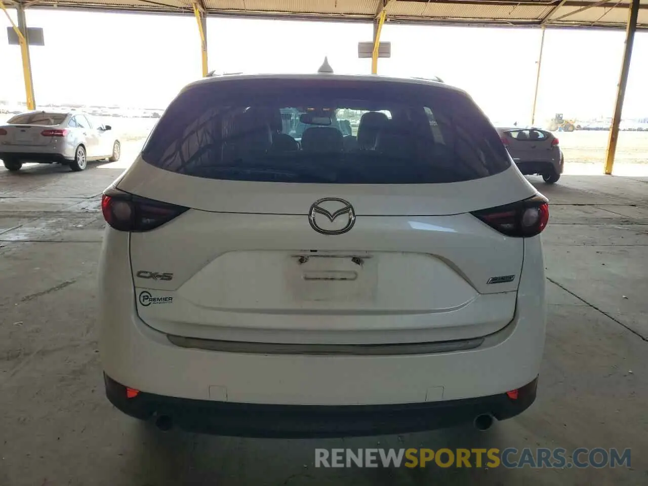 6 fotografías del automóvil dañado JM3KFADM1K0665042 MAZDA CX-5 2019