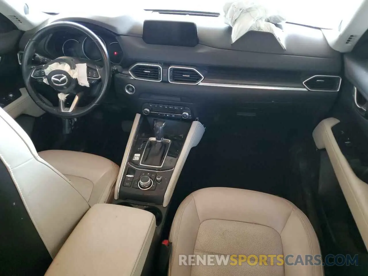 8 fotografías del automóvil dañado JM3KFADM1K0665042 MAZDA CX-5 2019
