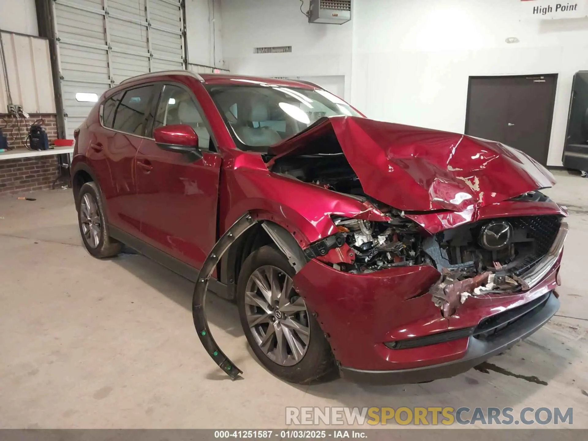 1 fotografías del automóvil dañado JM3KFADM1K0667793 MAZDA CX-5 2019