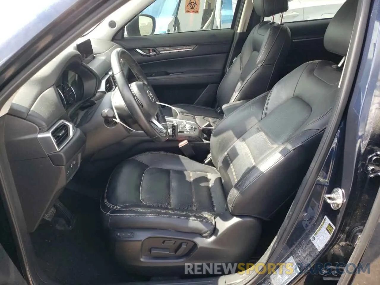 7 fotografías del automóvil dañado JM3KFADM1K1649174 MAZDA CX-5 2019
