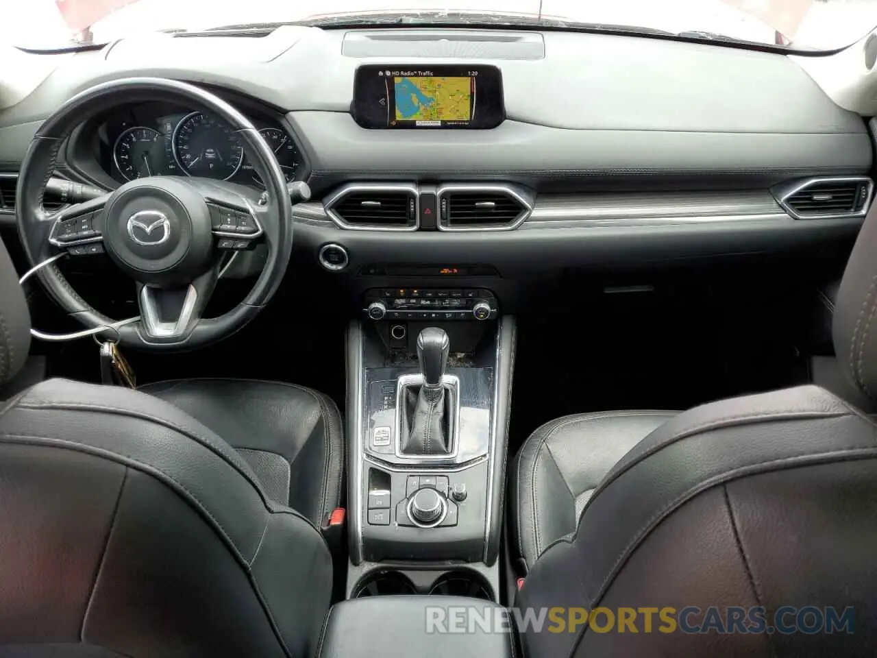 8 fotografías del automóvil dañado JM3KFADM1K1677928 MAZDA CX-5 2019
