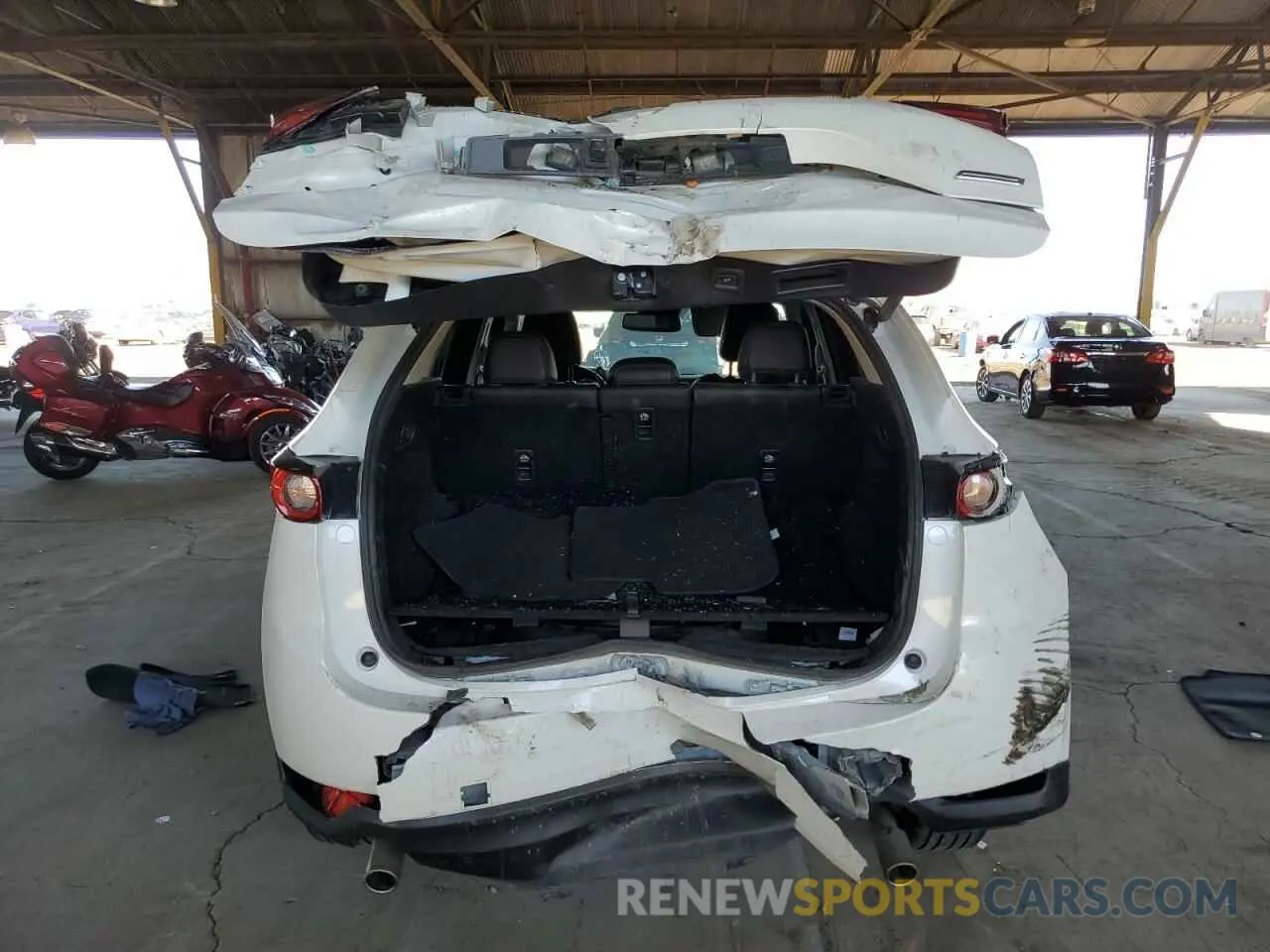 6 fotografías del automóvil dañado JM3KFADM2K0541152 MAZDA CX-5 2019